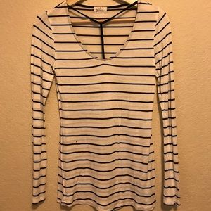 Striped Long Sleeve Top